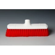 HYGIENE BROOM HEAD SOFT RED 12"