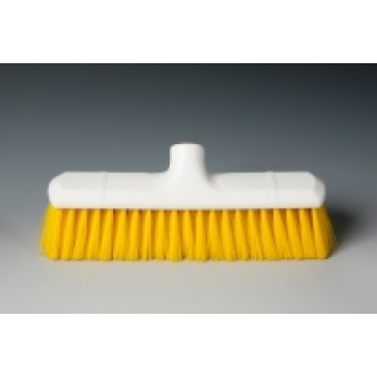 HYGIENE BROOM HEAD SOFT YELLOW 12"