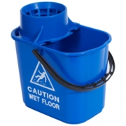 PLASTIC MOP BUCKET BLUE