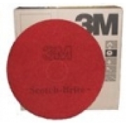 PADS 17" RED 3M SCOTCHBRITE